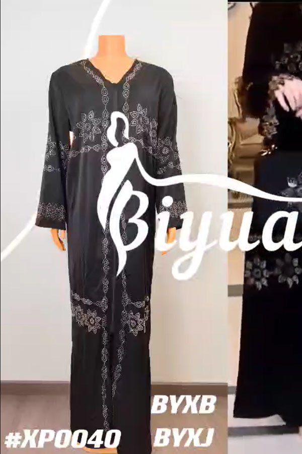 Abaya Dress Long Gowns Africa #XP0040