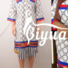 Women Short Dress Skirt Africa#XP0020